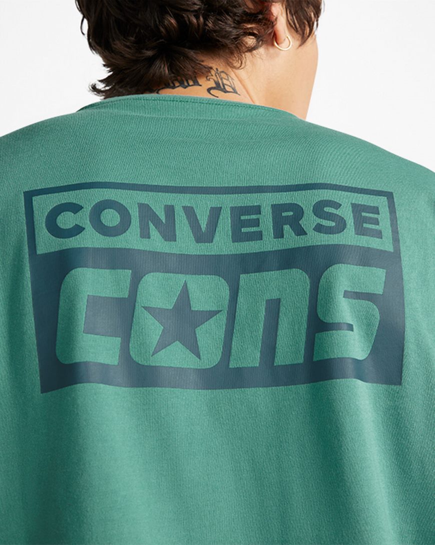 Pánské T-Shirts Converse CONS Grafická Zelene | CZ HSZQ78